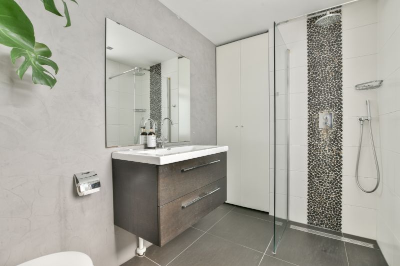 Modern Vanity with Lighting
